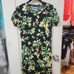 Nordstrom Lemon print dress